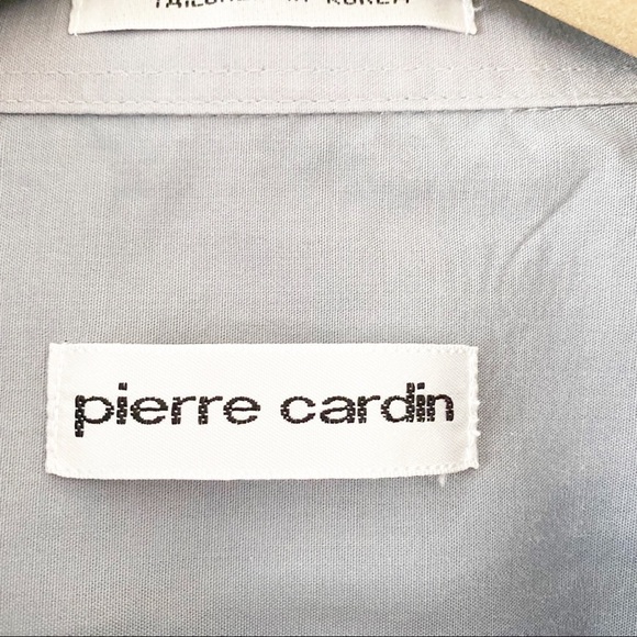 PIERRE CARDIN Men’s Long Sleeve Dress Shirt - Picture 7 of 8